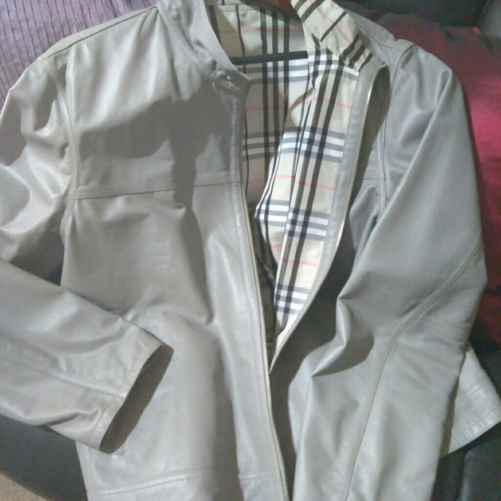 Men's leather jacket